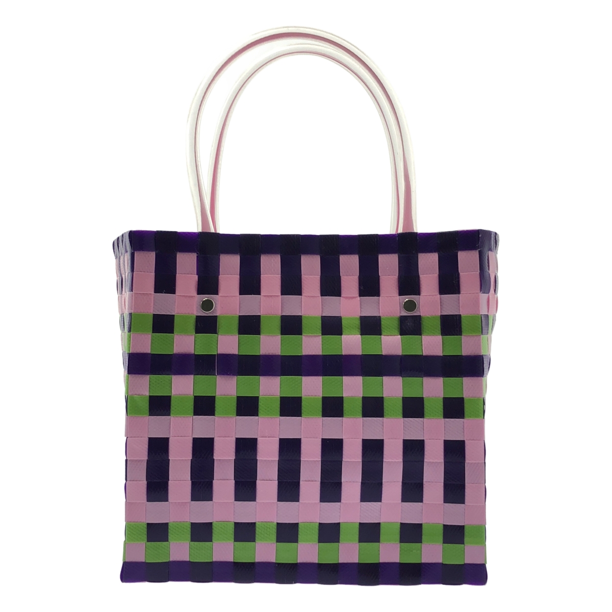 MARNI / マルニ マーケット ミニバスケット ハンド トートバッグ