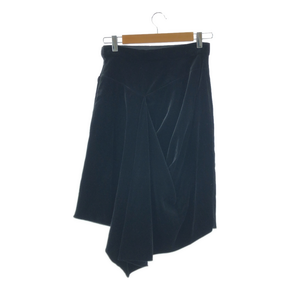 VIVIENNE WESTWOOD RED LABEL / ヴィヴィアンウエストウッドレッドレーベル ベロア アシンメトリー ロングスカート