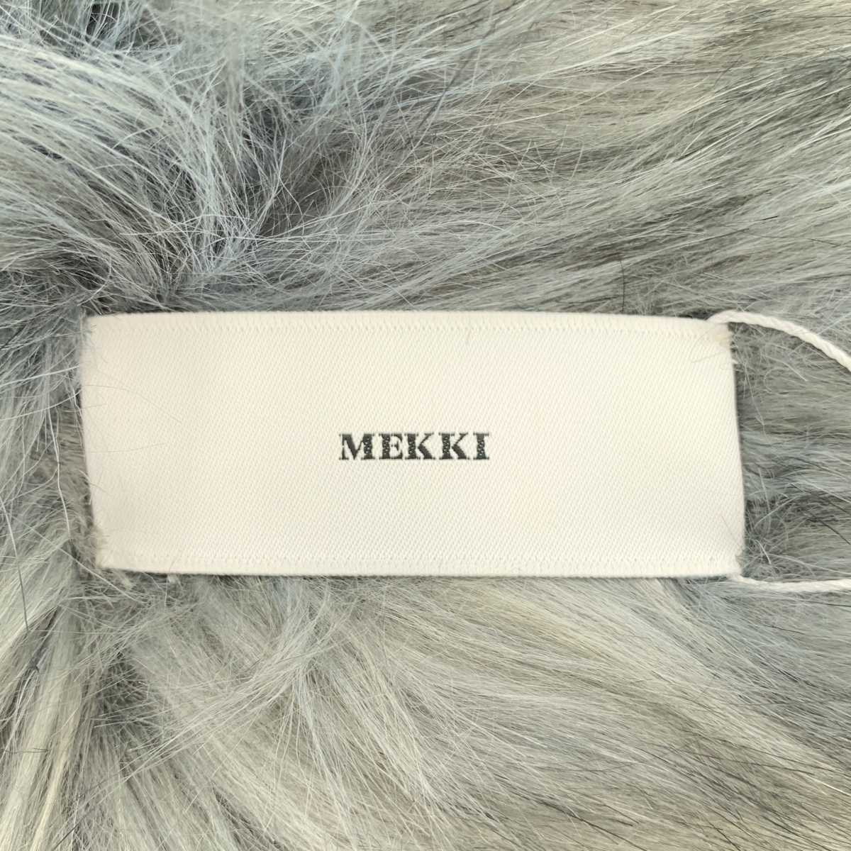 MEKKI / メッキ 【MEKKI / メッキ】 ベロアリボン ファーストール ショール