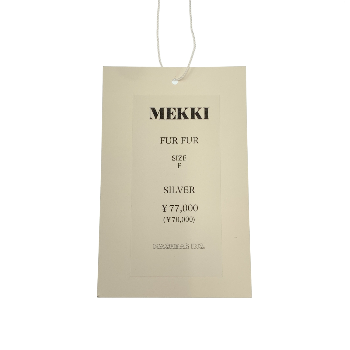 MEKKI / メッキ 【MEKKI / メッキ】 ベロアリボン ファーストール ショール