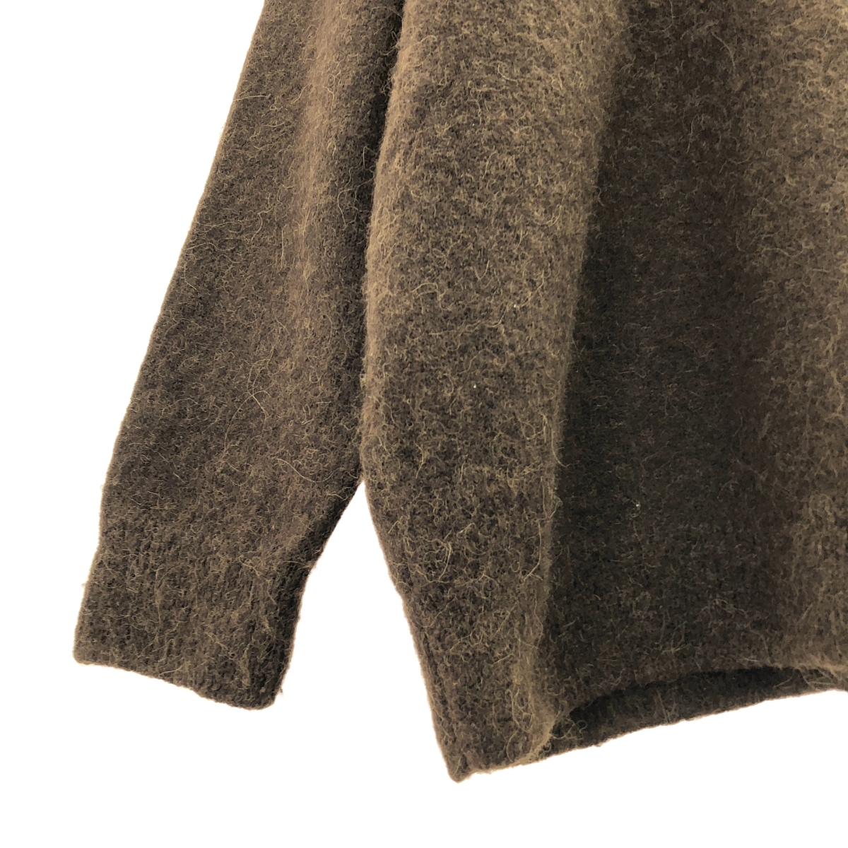 WIRROW / ウィロウ Alpaca wool V-neck knit pullover アルパカ ウール Vネック ニット プルオーバー