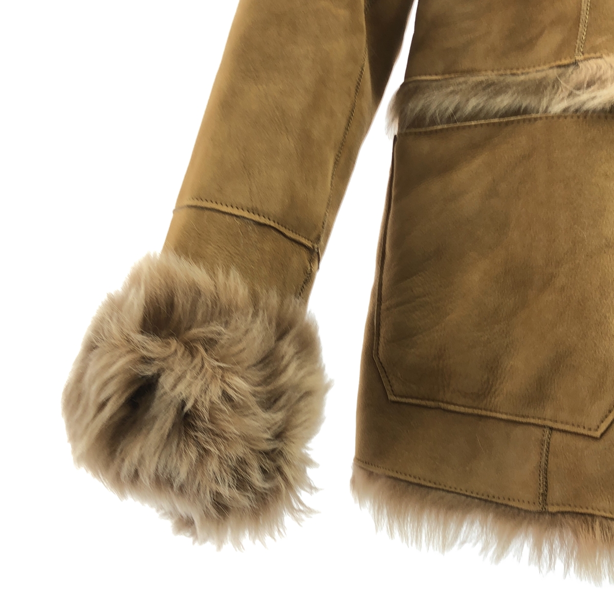 その他 トグルボタン ムートンジャケット