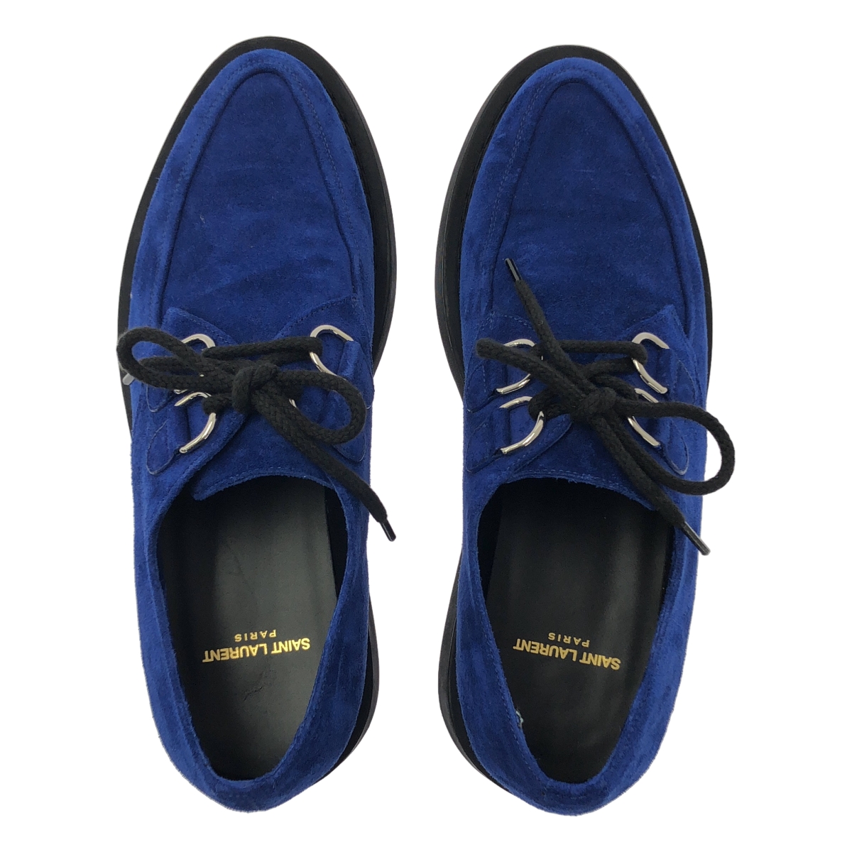 SAINT LAURENT PARIS / サンローランパリ スエード レザー レースアップ シューズ