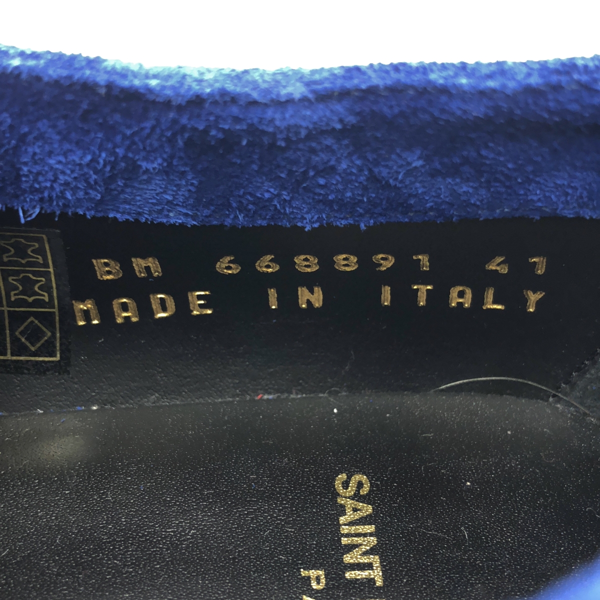 SAINT LAURENT PARIS / サンローランパリ スエード レザー レースアップ シューズ