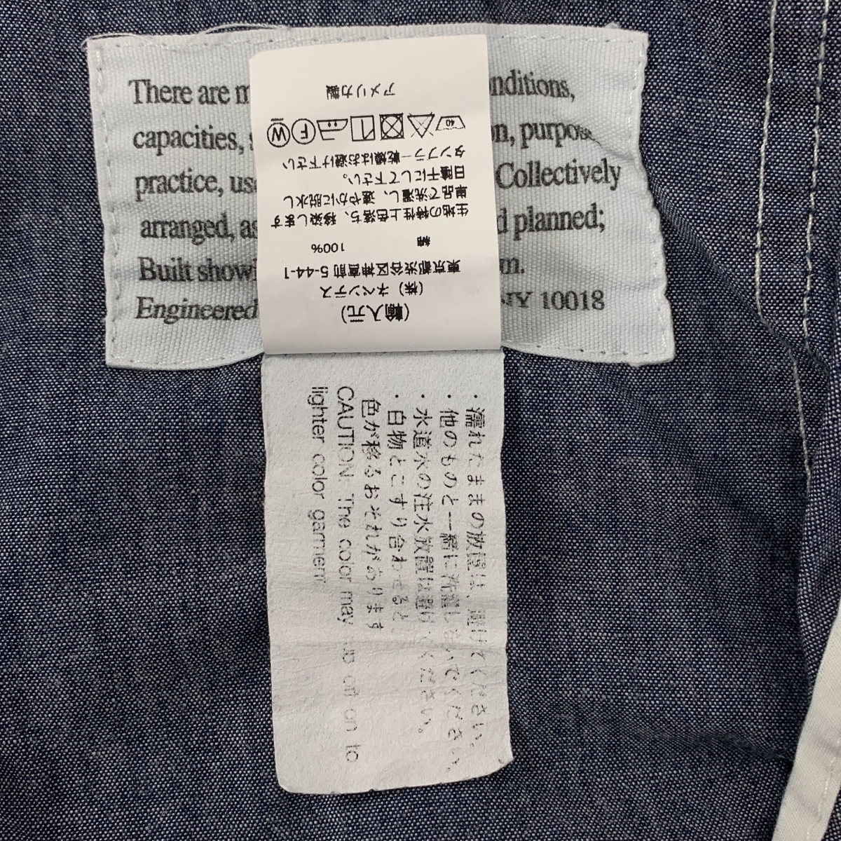 Engineered Garments / エンジニアドガーメンツ シャンブレー ダブルアジャスター ベイカーパンツ