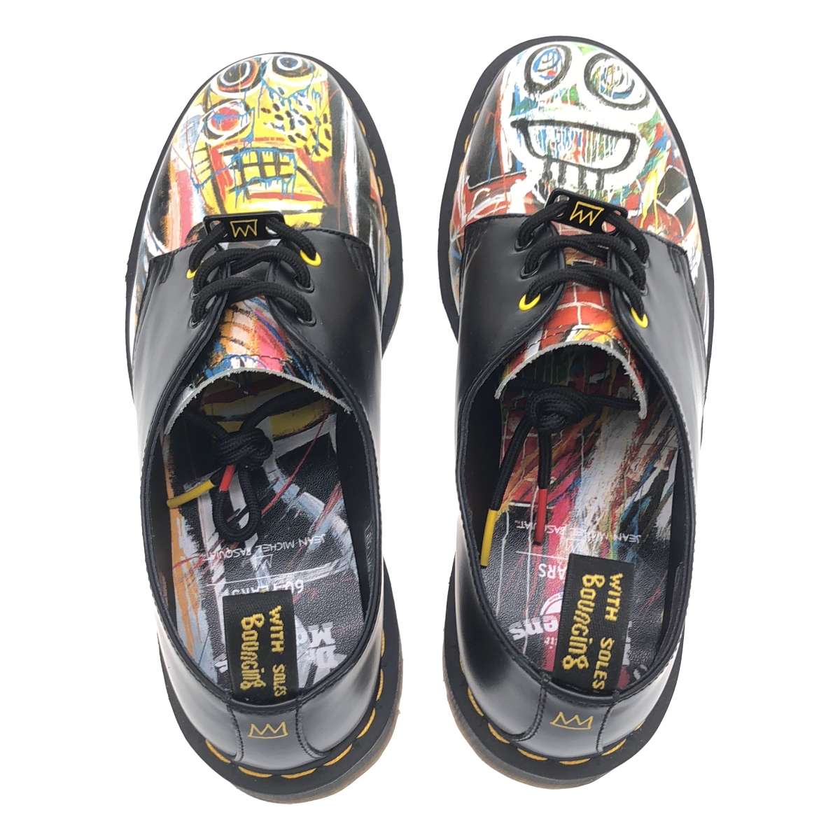 Dr.Martens / ドクターマーチン ×BASQUIAT バスキア / 3ホール レザー シューズ