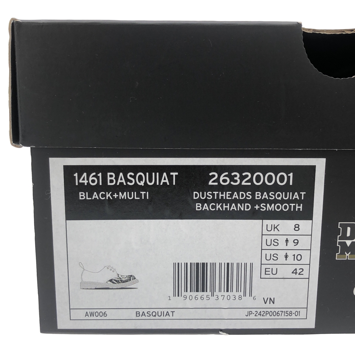 Dr.Martens / ドクターマーチン ×BASQUIAT バスキア / 3ホール レザー シューズ