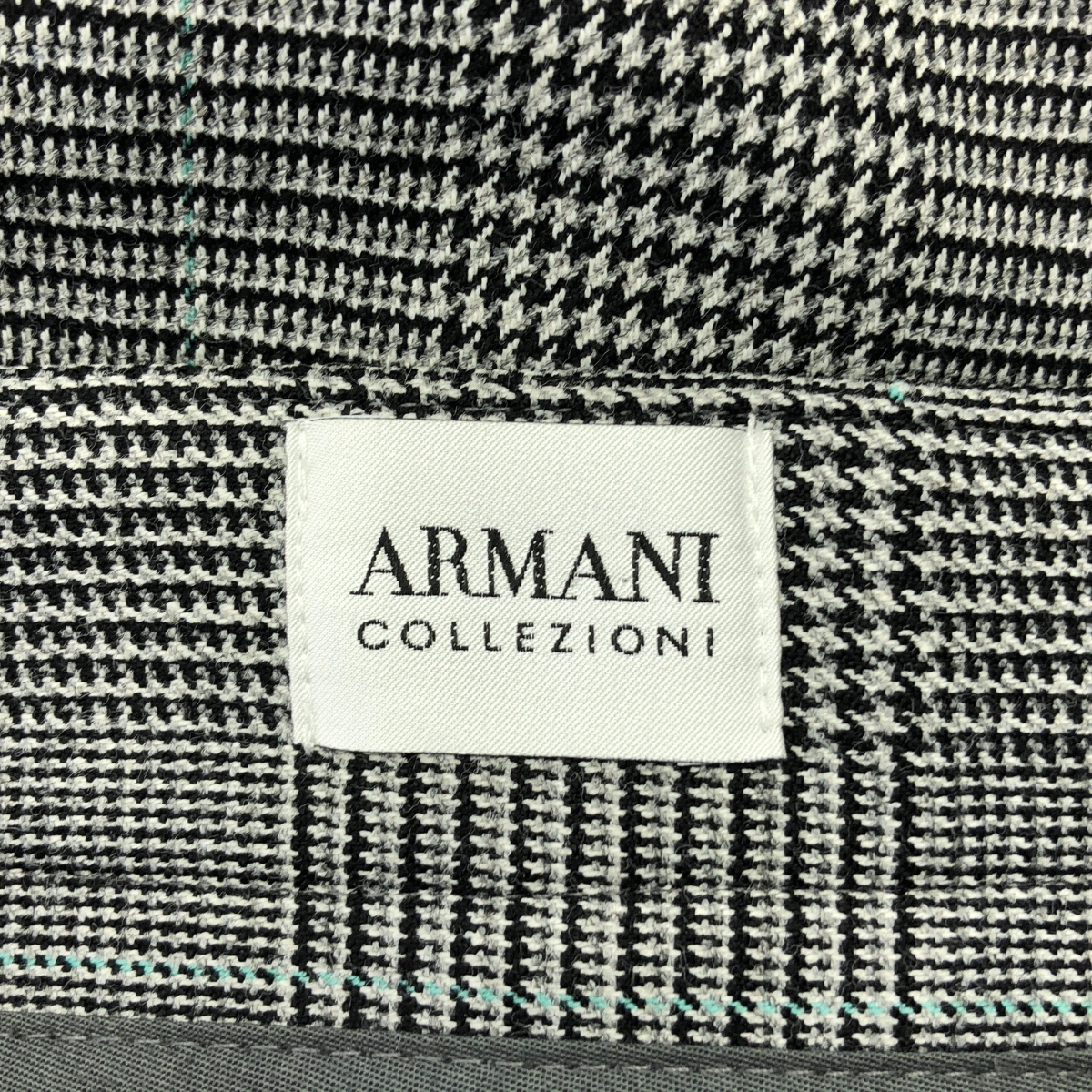 ARMANI COLLEZIONI / アルマーニコレツォーニ ウール チェック スラックス