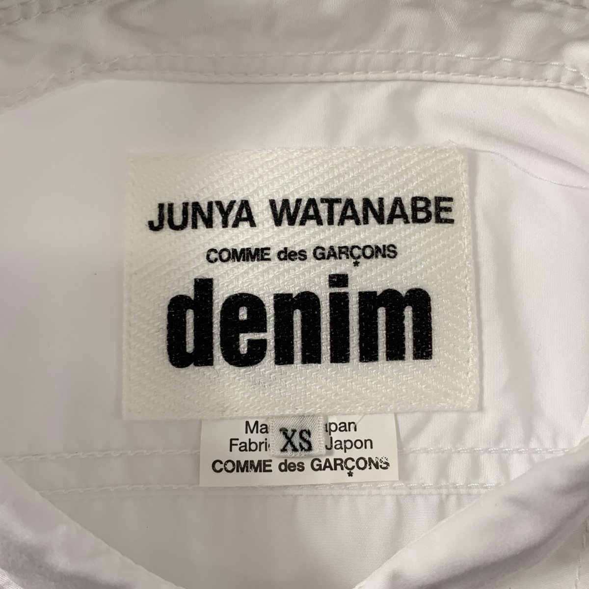 JUNYA WATANABE COMME des GARCONS / ジュンヤワタナベ denim コットン シャーリング ブラウス