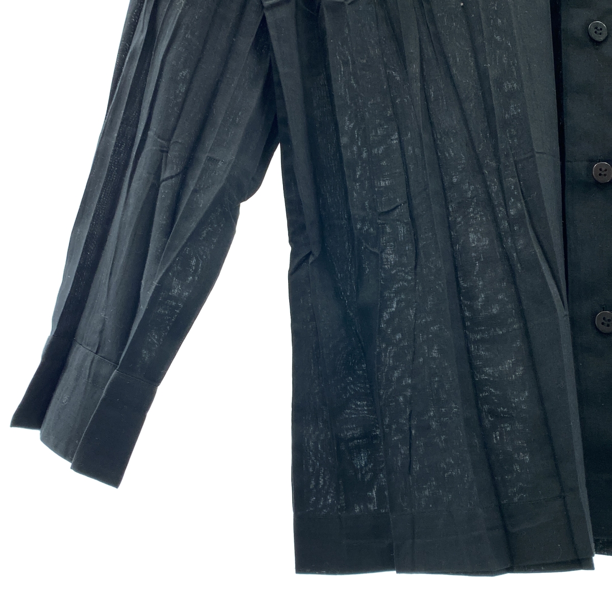 ISSEY MIYAKE MEN / イッセイミヤケメン ワッシャー スタンドカラー シャツ