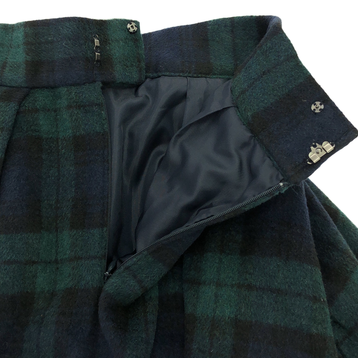 JENNE / ジェンヌ ブラックウォッチチェック フレアスカート