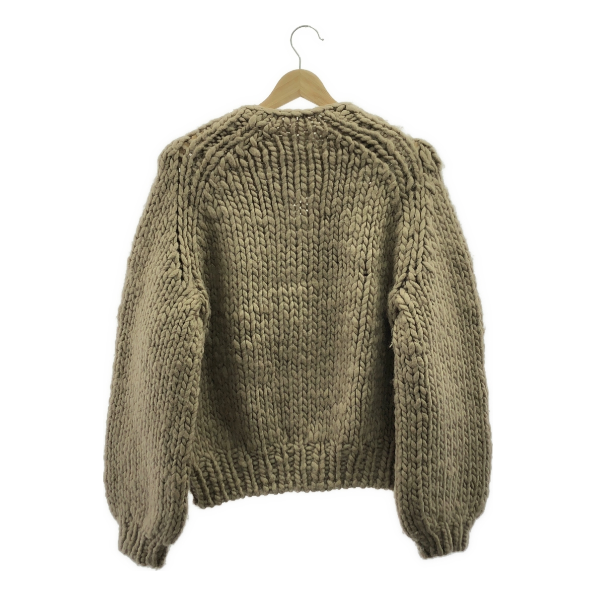 NOWOS / ノーウォス roving knit cardigan / ウール ニット カーディガン