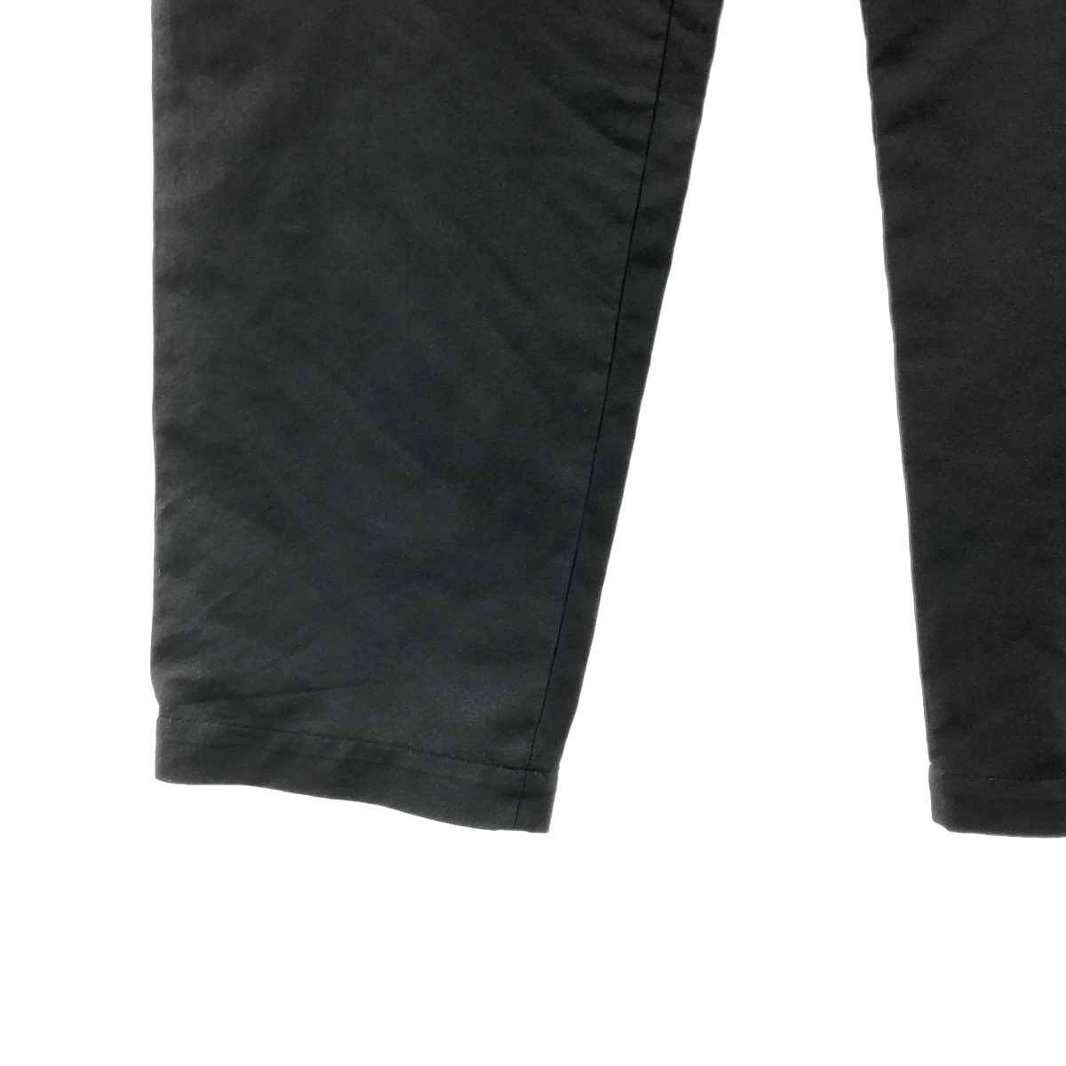 BLACK COMME des GARCONS / ブラックコムデギャルソン ポリ縮絨 ジップデザイン パンツ