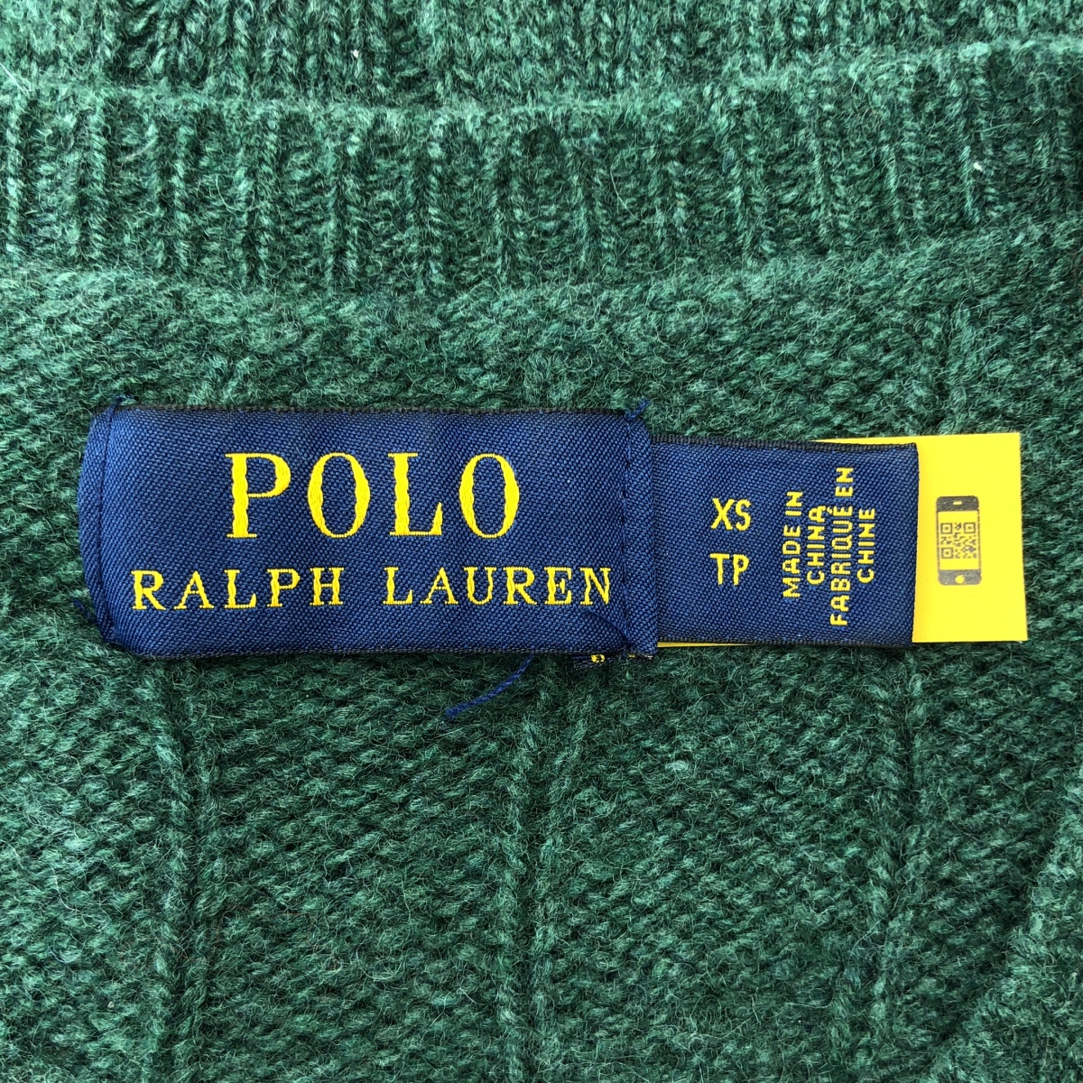 その他 ウール カシミヤ ポニー ケーブルニット カーディガン