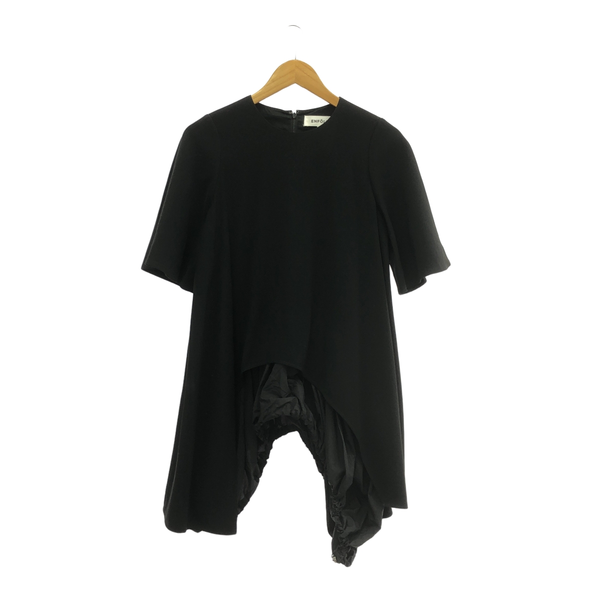 ENFOLD / エンフォルド 変形 レイヤード バルーンTOP ブラウス