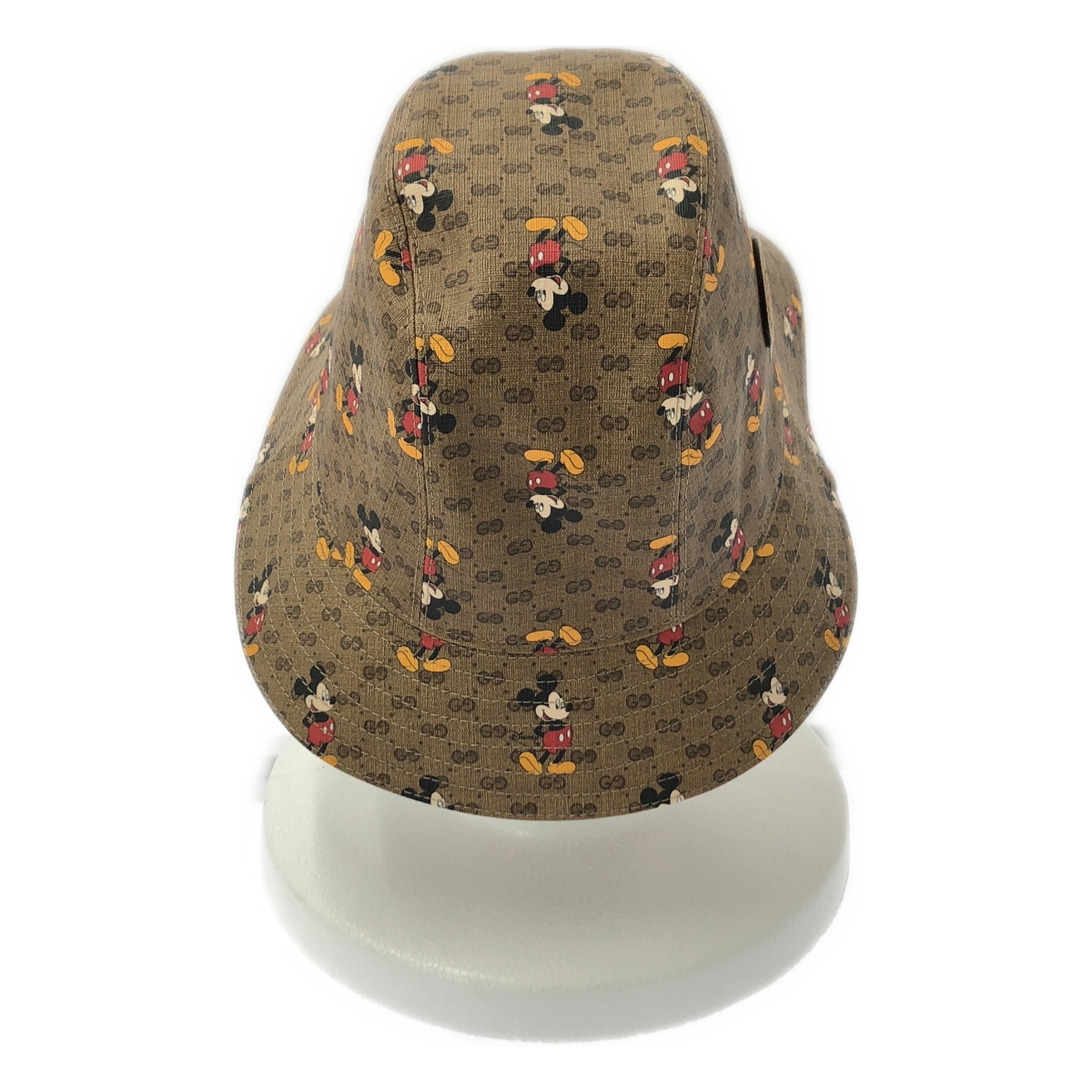 GUCCI / グッチ × Disney mickey / ディズニー ミッキー / 602978 総柄 GGスプリーム バケットハット 帽子