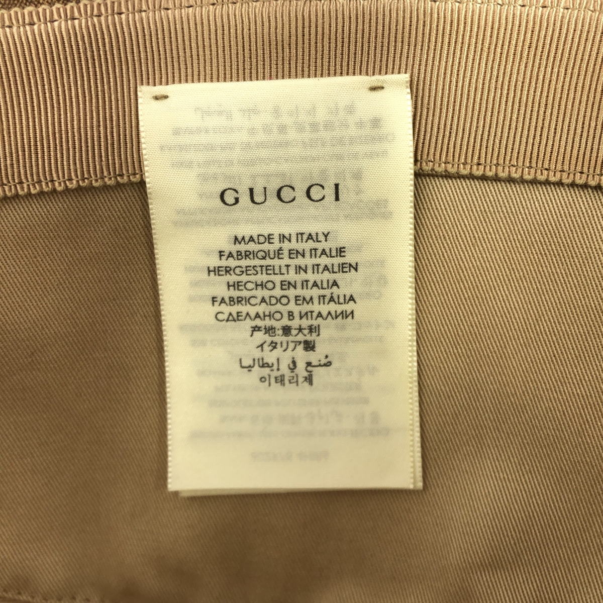 GUCCI / グッチ × Disney mickey / ディズニー ミッキー / 602978 総柄 GGスプリーム バケットハット 帽子