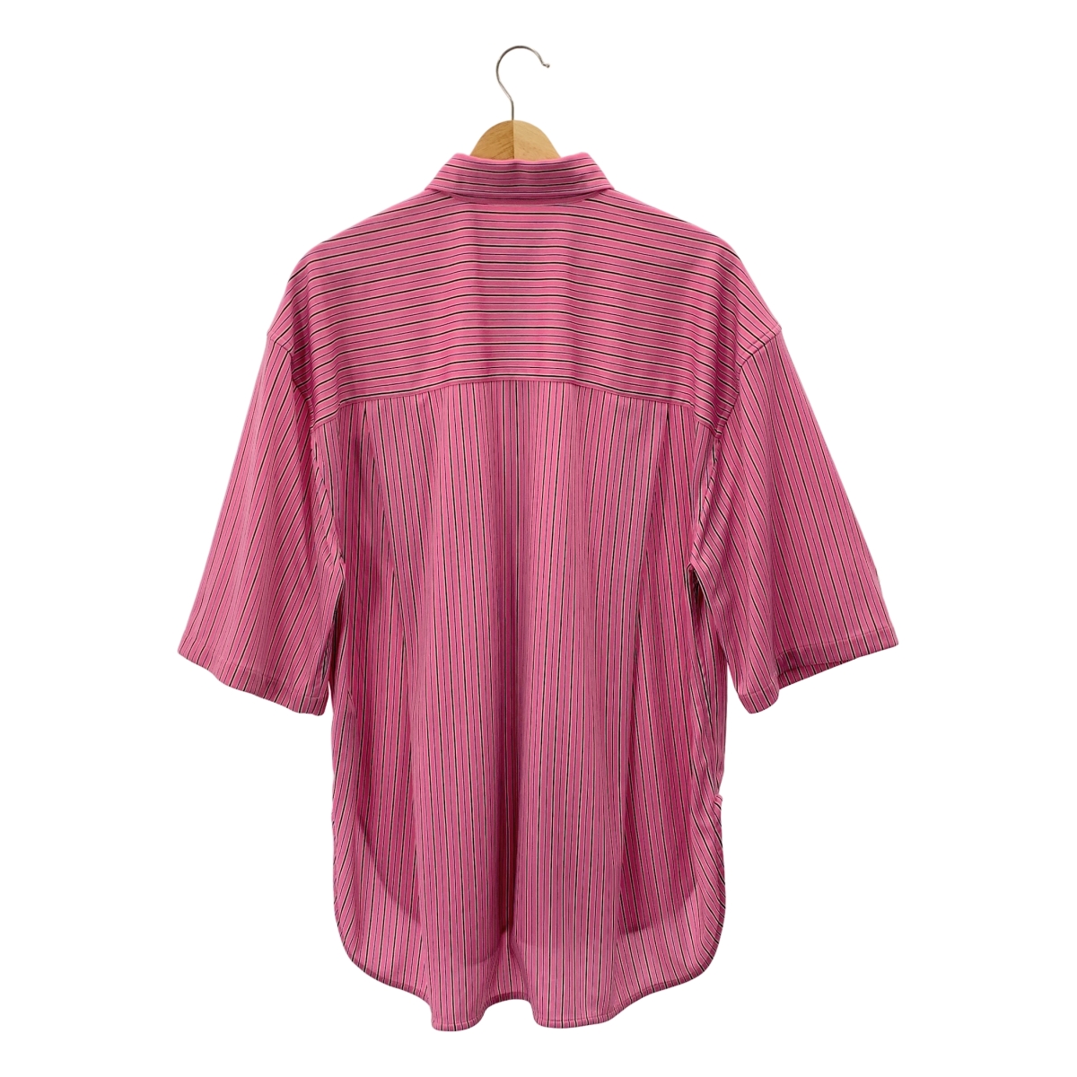 BALENCIAGA / バレンシアガ ストライプ オーバーシルエット ストレッチ シャツ