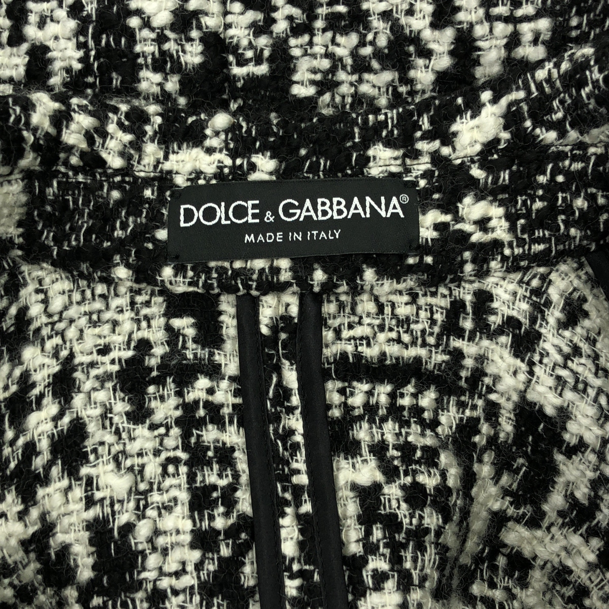 DOLCE&GABBANA / ドルチェ&ガッバーナドルガバ ツイード ポンチョ ジャケット