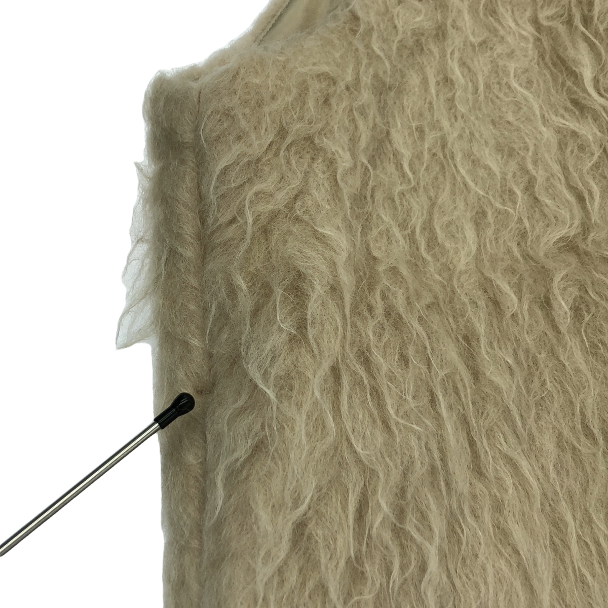 OUAT / オーユーエーティー モヘヤ混 ファー ベスト