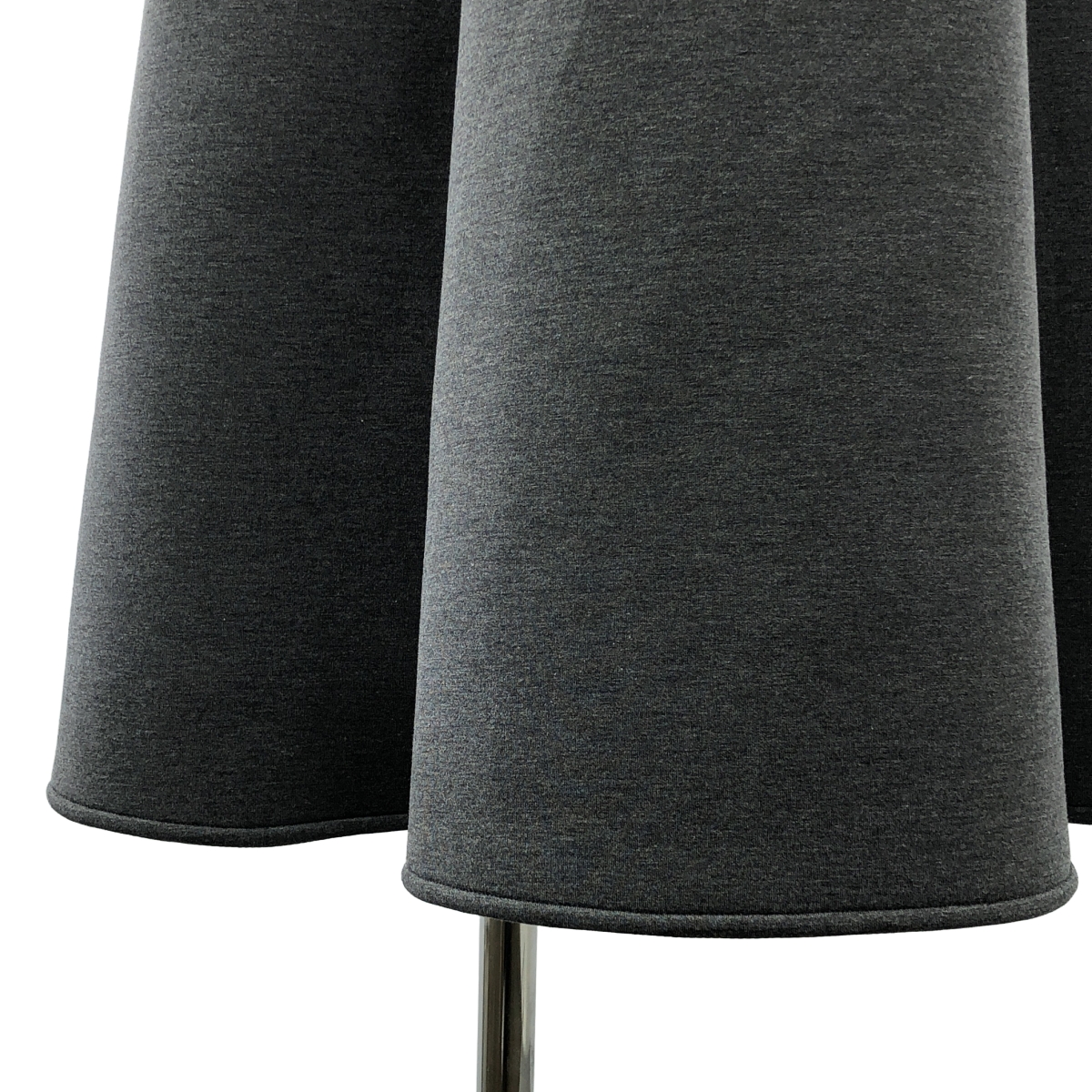 BORDERS at BALCONY / ボーダーズアットバルコニー ROUND MIDI DRESS パール ラウンドネック ミディドレス ワンピース