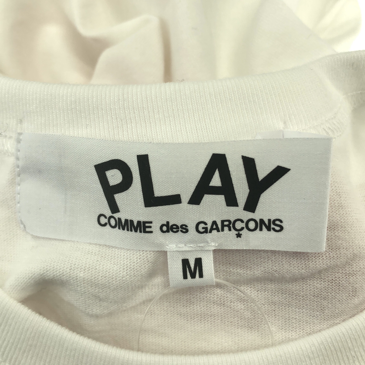 PLAY COMME des GARCONS / プレイコムデギャルソン ワッペン ハート プリントTシャツ