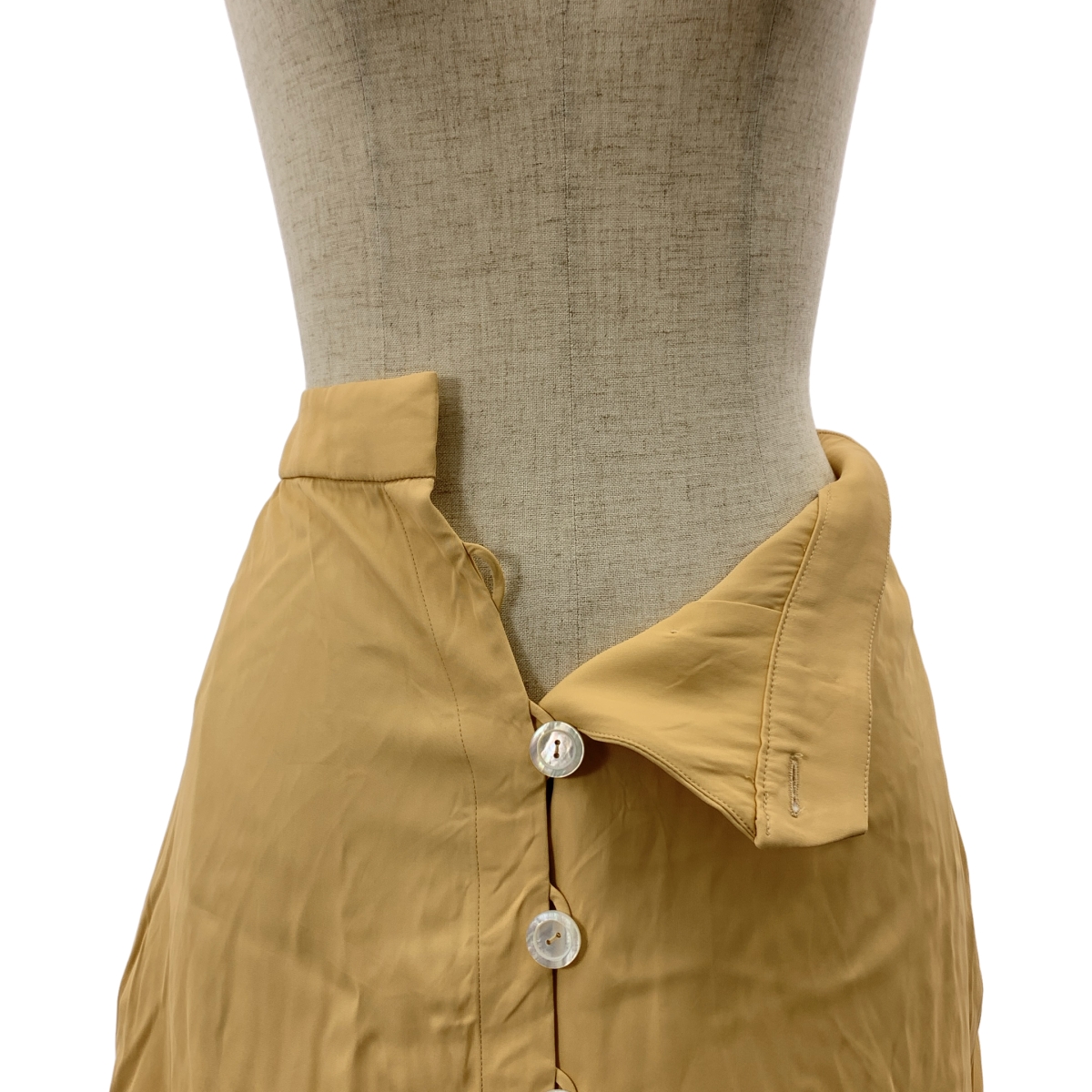 JIL SANDER / ジルサンダー バックプリーツ ロングスカート