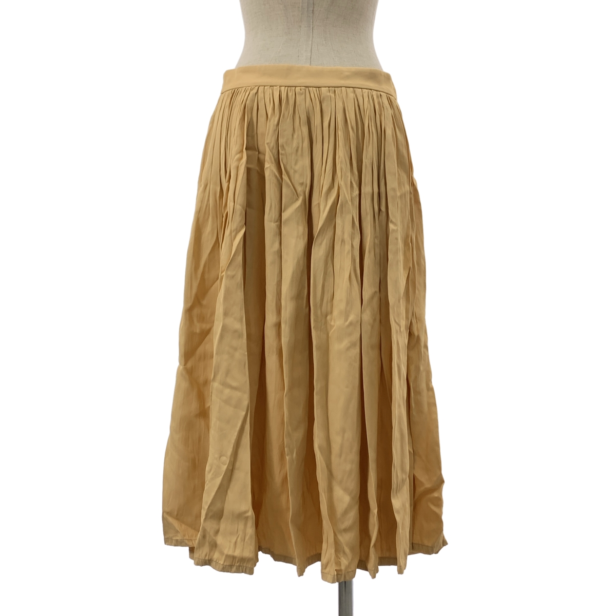 JIL SANDER / ジルサンダー バックプリーツ ロングスカート