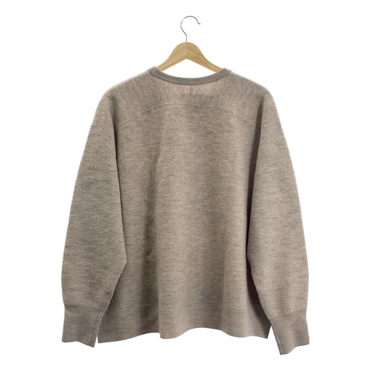 Chaos / カオス ウール クルーネック スリット ニット セーター