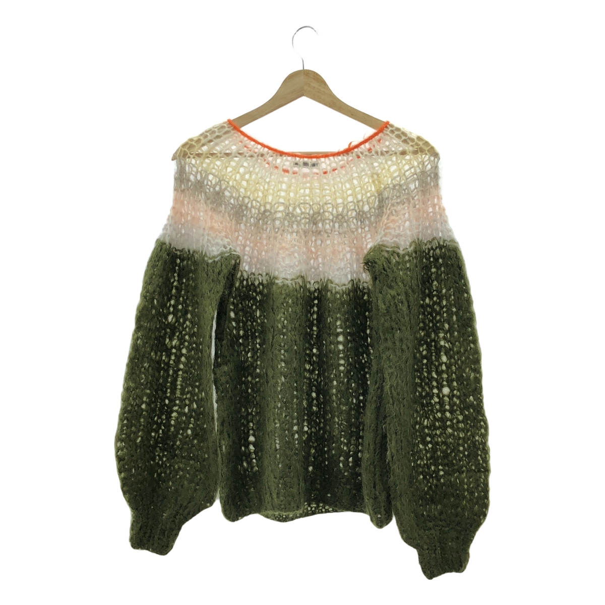 Maiami / マイアミ モヘヤ混 ニット プルオーバー