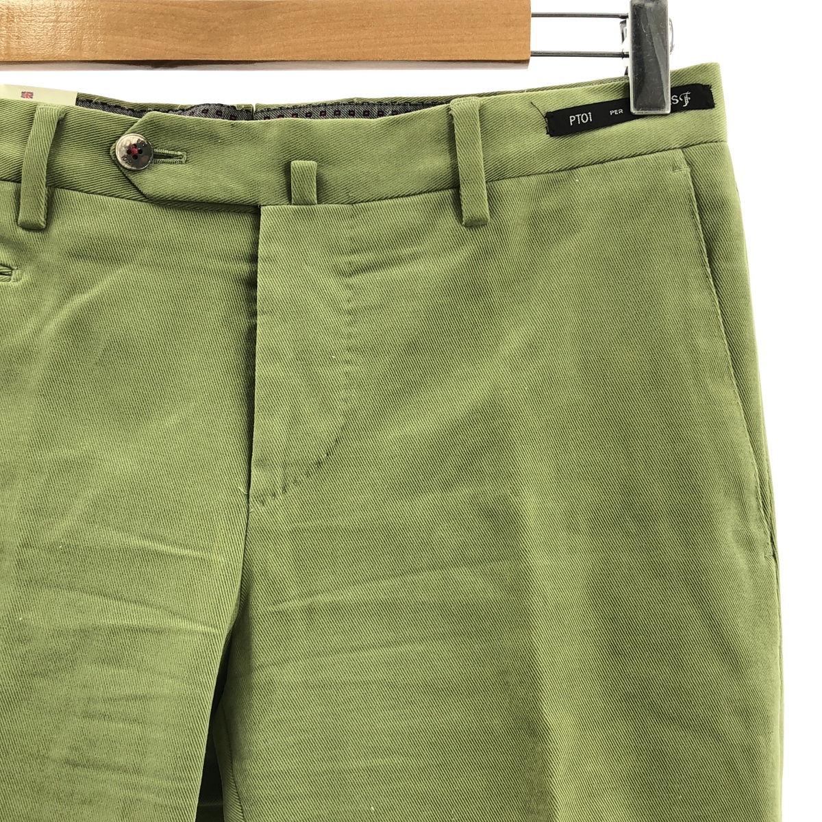 PT01 / ピーティーゼロウーノ BEAMS F別注 BRIGHTON SUPER SLIM FIT ストレッチコットン パンツ