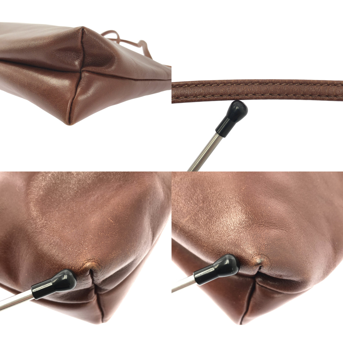 Salvatore Ferragamo / サルヴァトーレフェラガモ ヴァラ リボン レザーショルダーバッグ