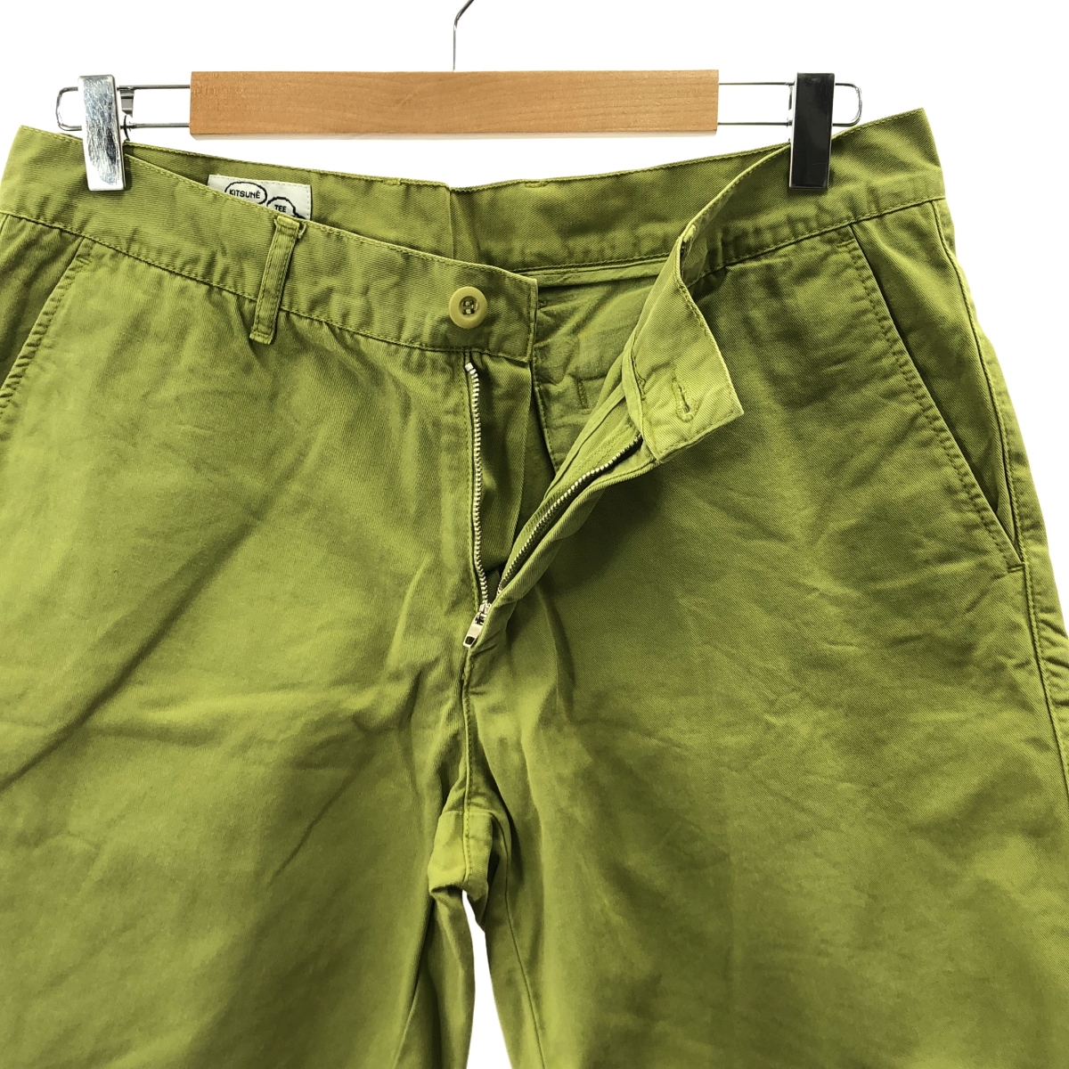MAISON KITSUNE / メゾンキツネ コットン チノ ショート パンツ ショーツ