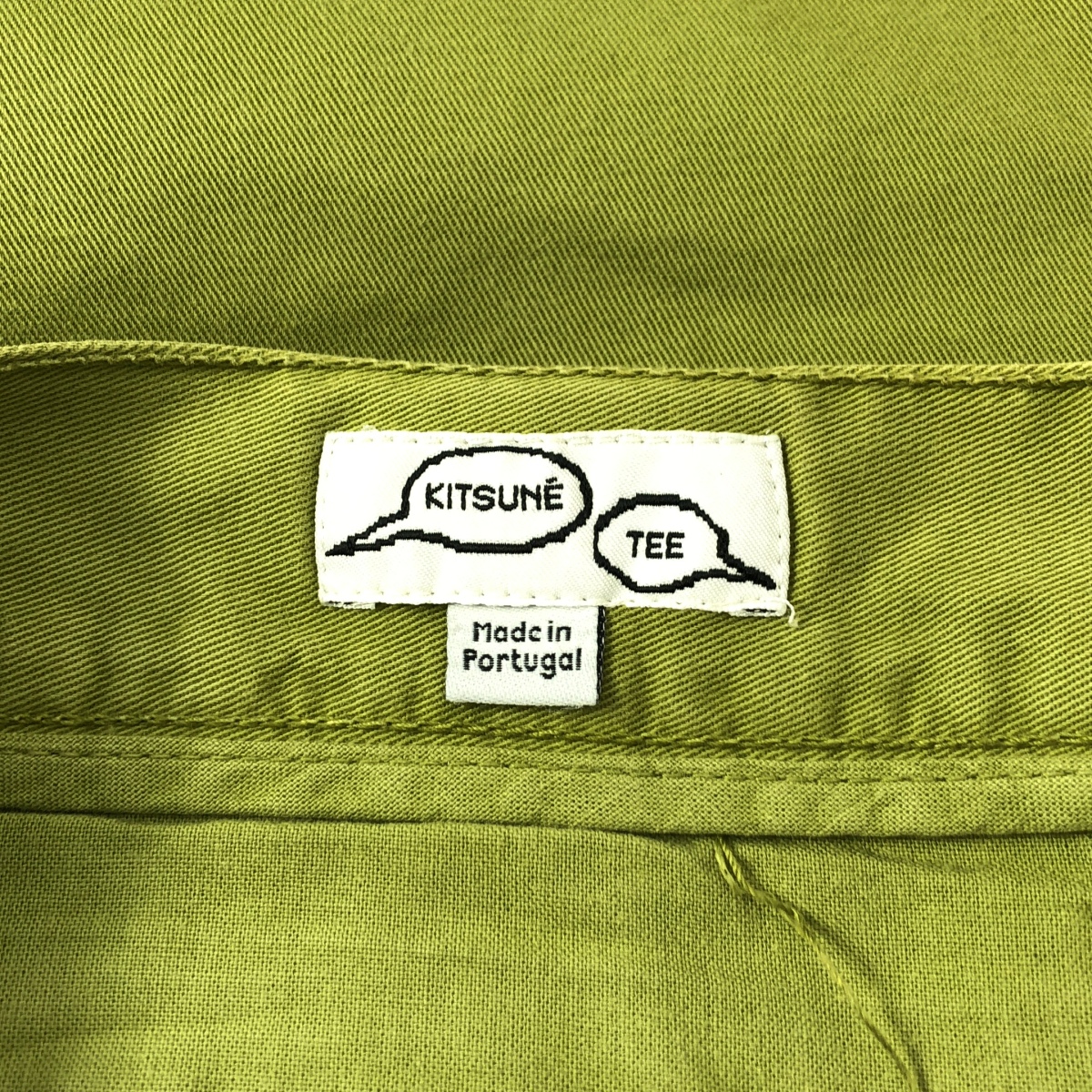 MAISON KITSUNE / メゾンキツネ コットン チノ ショート パンツ ショーツ