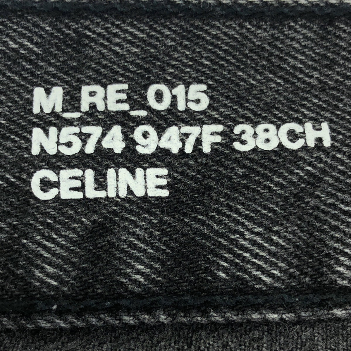 CELINE / セリーヌ by Hedi Slimane KURT / エディスリマン コート ウォッシュ デニムパンツ