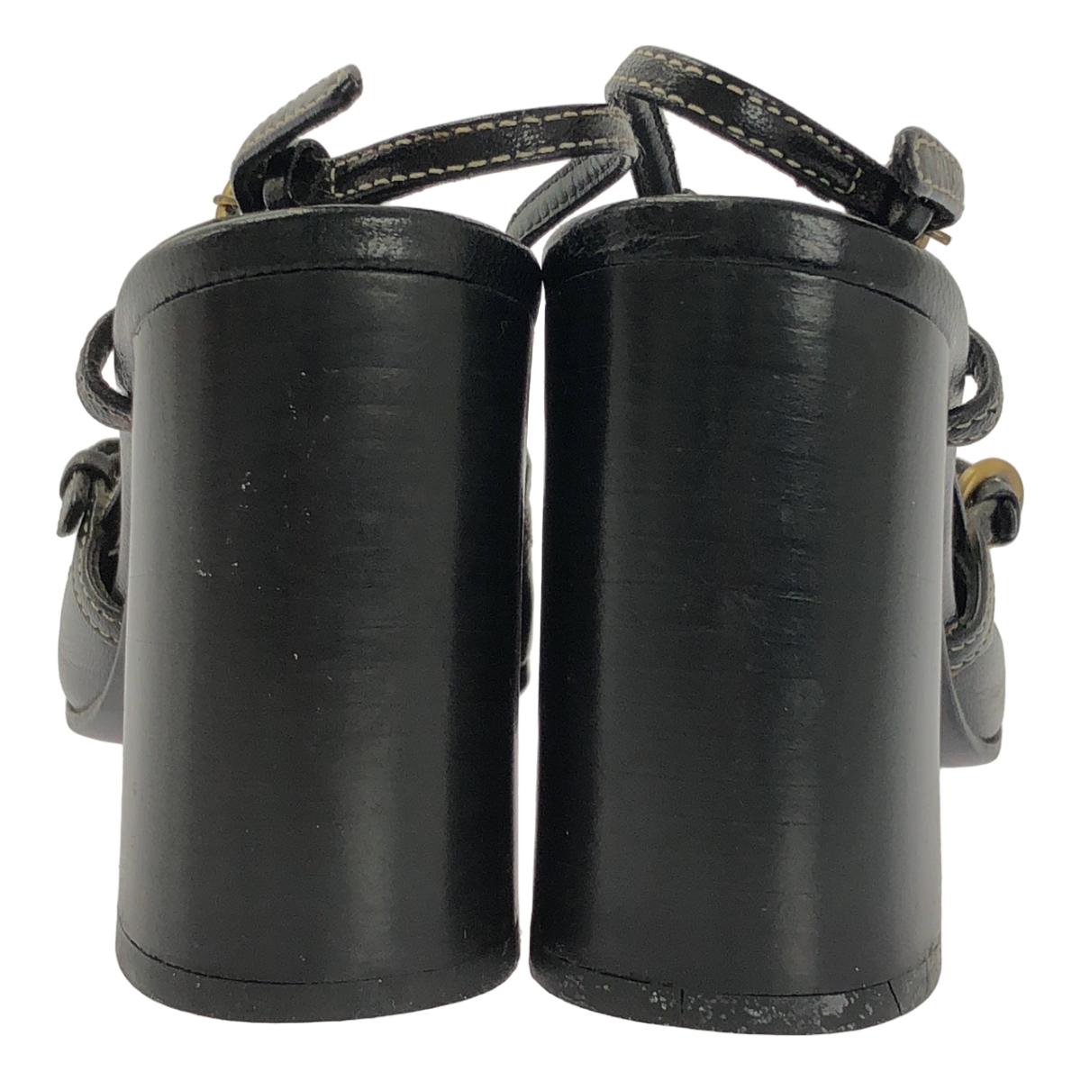 miu miu / ミュウミュウ メリージェーン ステッチ パンプス