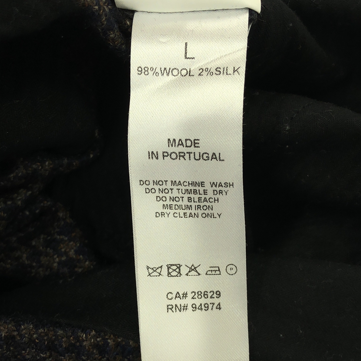 STUSSY / ステューシー ×Loro Piana / ロロピアーナ WOOL/SILK Houndstooth Bryan Pants 千鳥柄 ブライアン パンツ