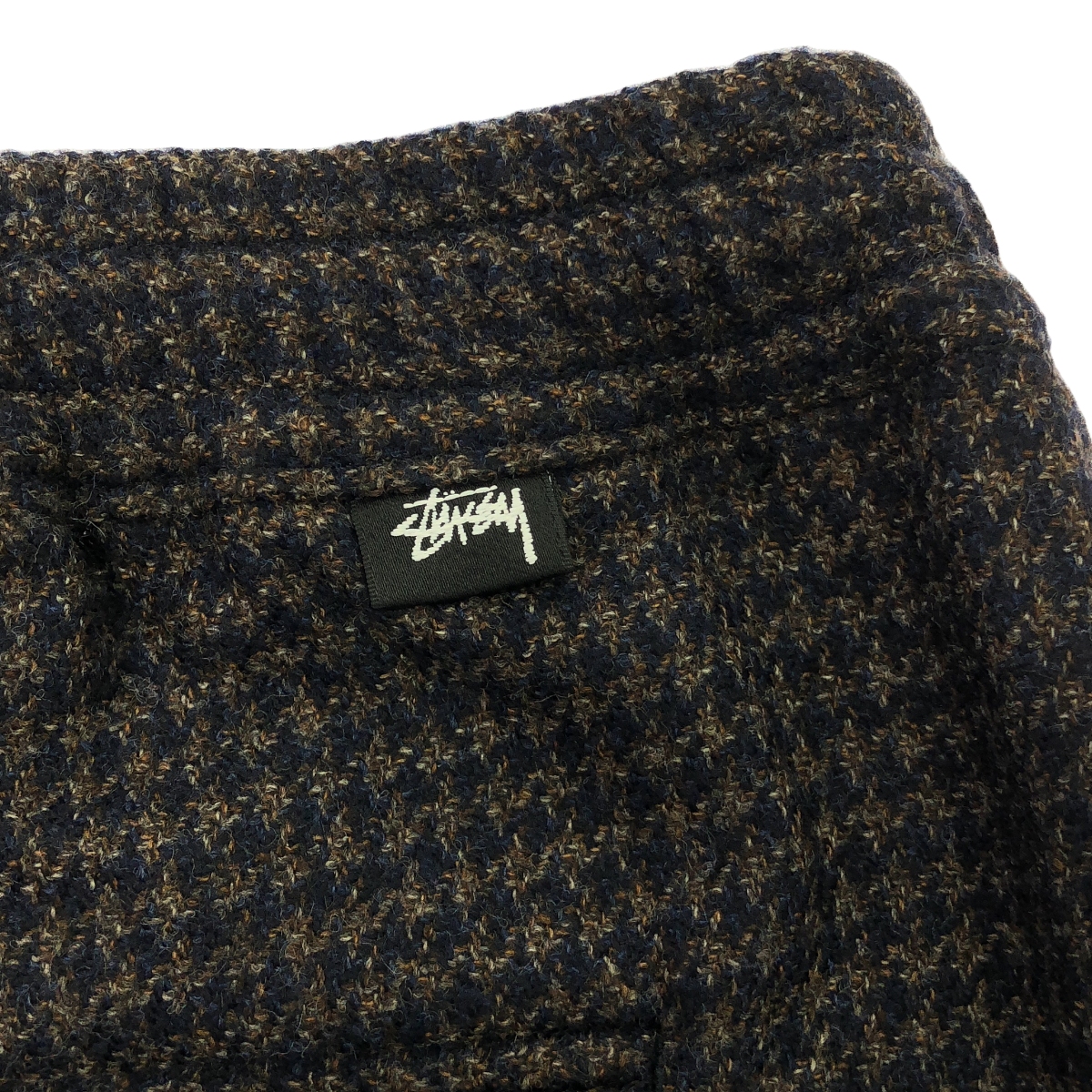 STUSSY / ステューシー ×Loro Piana / ロロピアーナ WOOL/SILK Houndstooth Bryan Pants 千鳥柄 ブライアン パンツ
