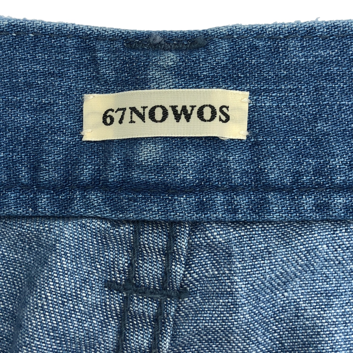NOWOS / ノーウォス Denim wide pants デニム ワイドパンツ