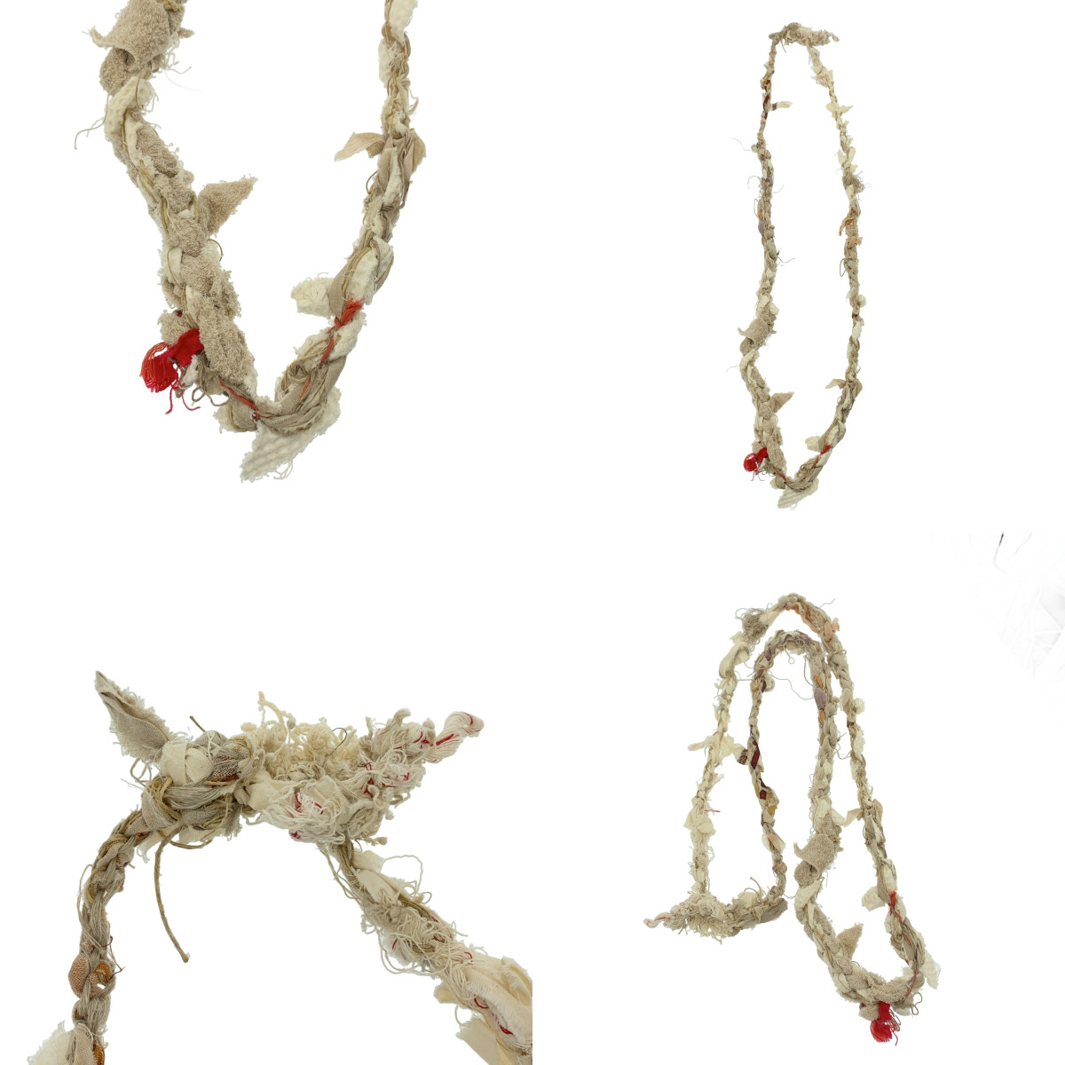 DANIELA GREGIS / ダニエラグレジス 裂き編み ロング ネックレス アクセサリー