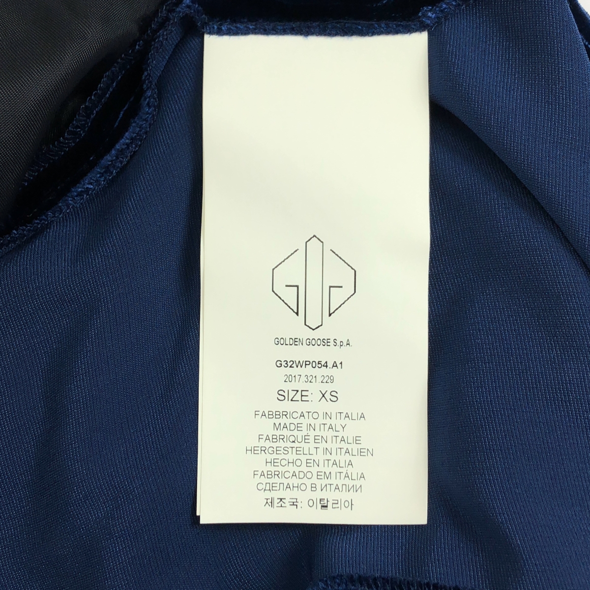 GOLDEN GOOSE / ゴールデングース ベロア キャミソール ワンピース