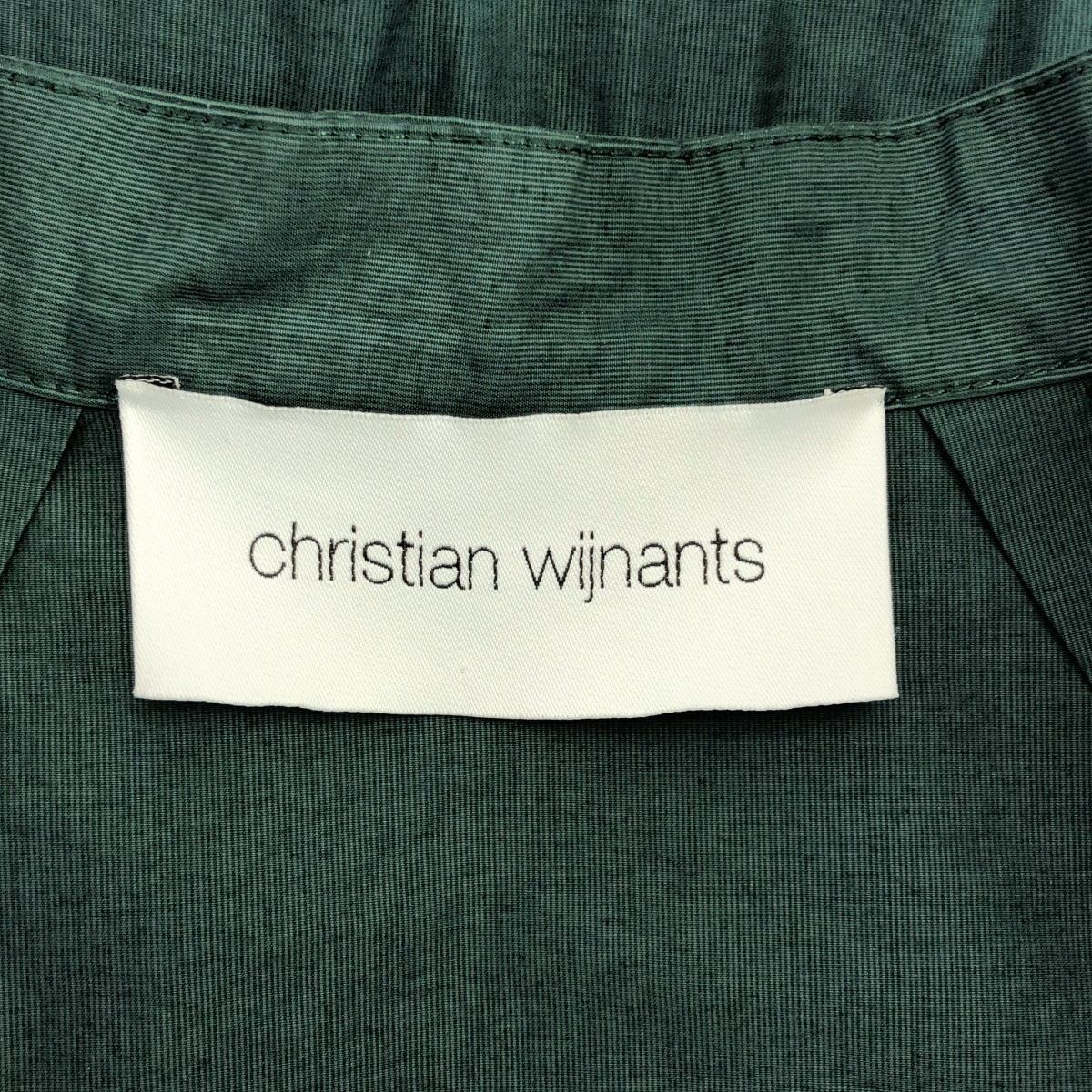 Christian Wijnants / クリスチャンワイナンツ バンドカラー ドレス ワンピース