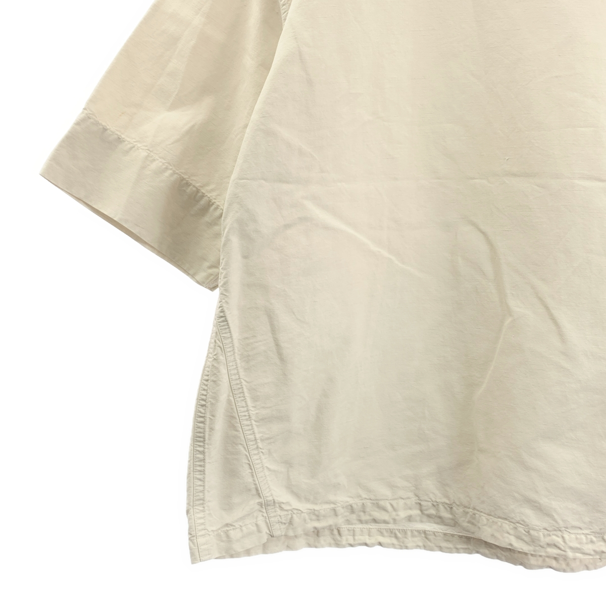 MHL. / エムエイチエルマーガレットハウエル DRY COTTON LINEN P/O SHIRT プルオーバー トップス