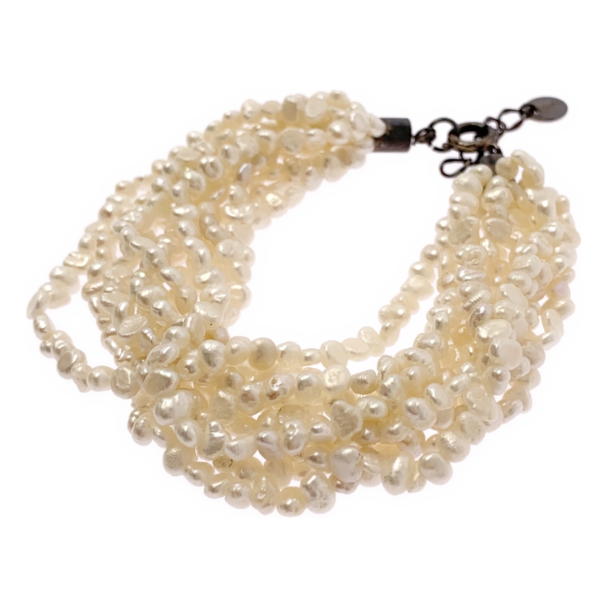 agete / アガット 多重 淡水パール ブレスレット