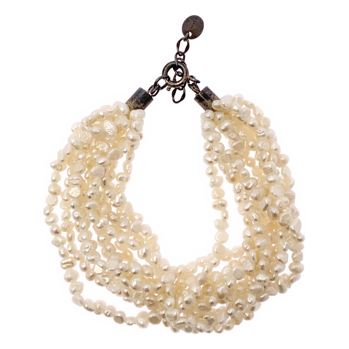 agete / アガット 多重 淡水パール ブレスレット
