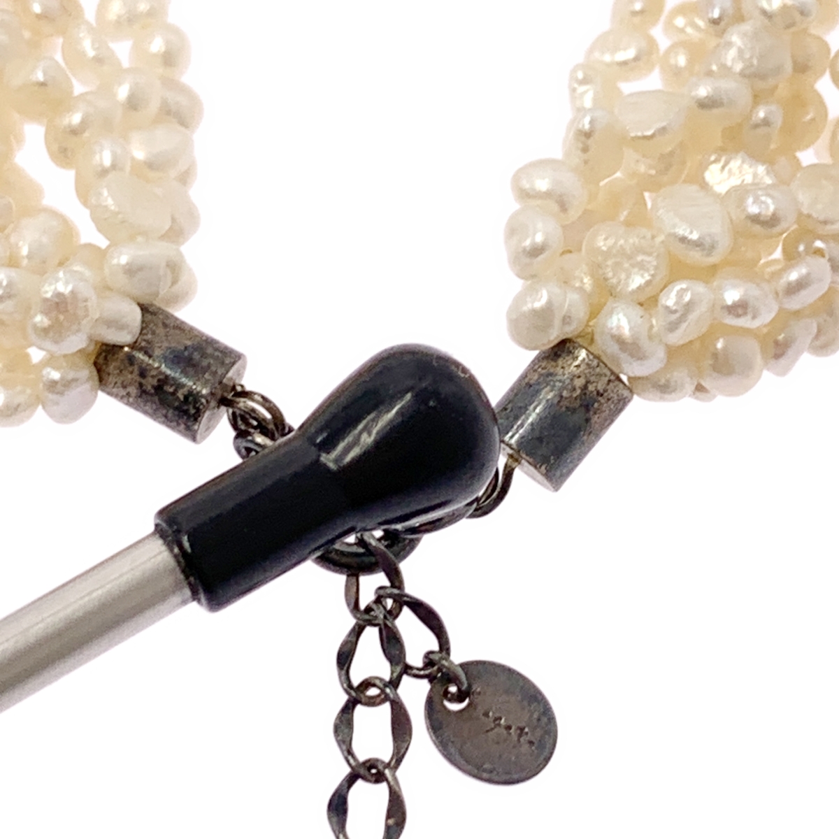 agete / アガット 多重 淡水パール ブレスレット