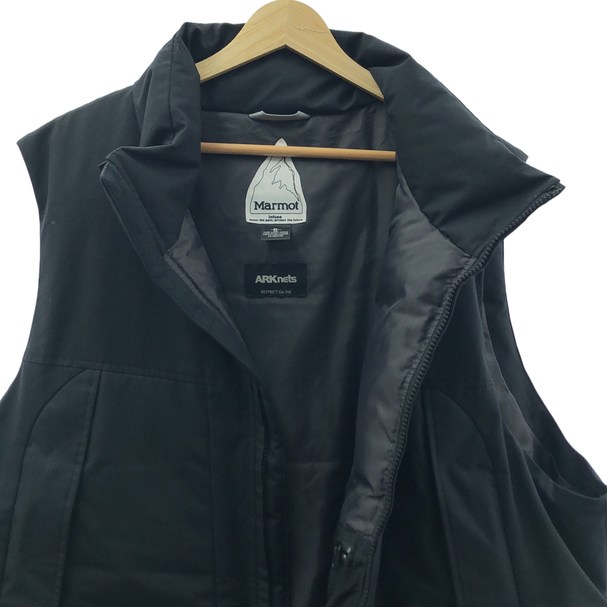 Marmot Infuse / マーモットインフューズ ONLY ARK別注 DOWN VEST GORE-TEX INFINIUM 1000Fill ゴアテックス ダウンベスト
