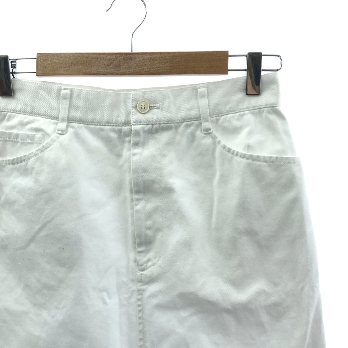 tricot COMME des GARCONS / トリココムデギャルソン コットン バックスリット ロングスカート