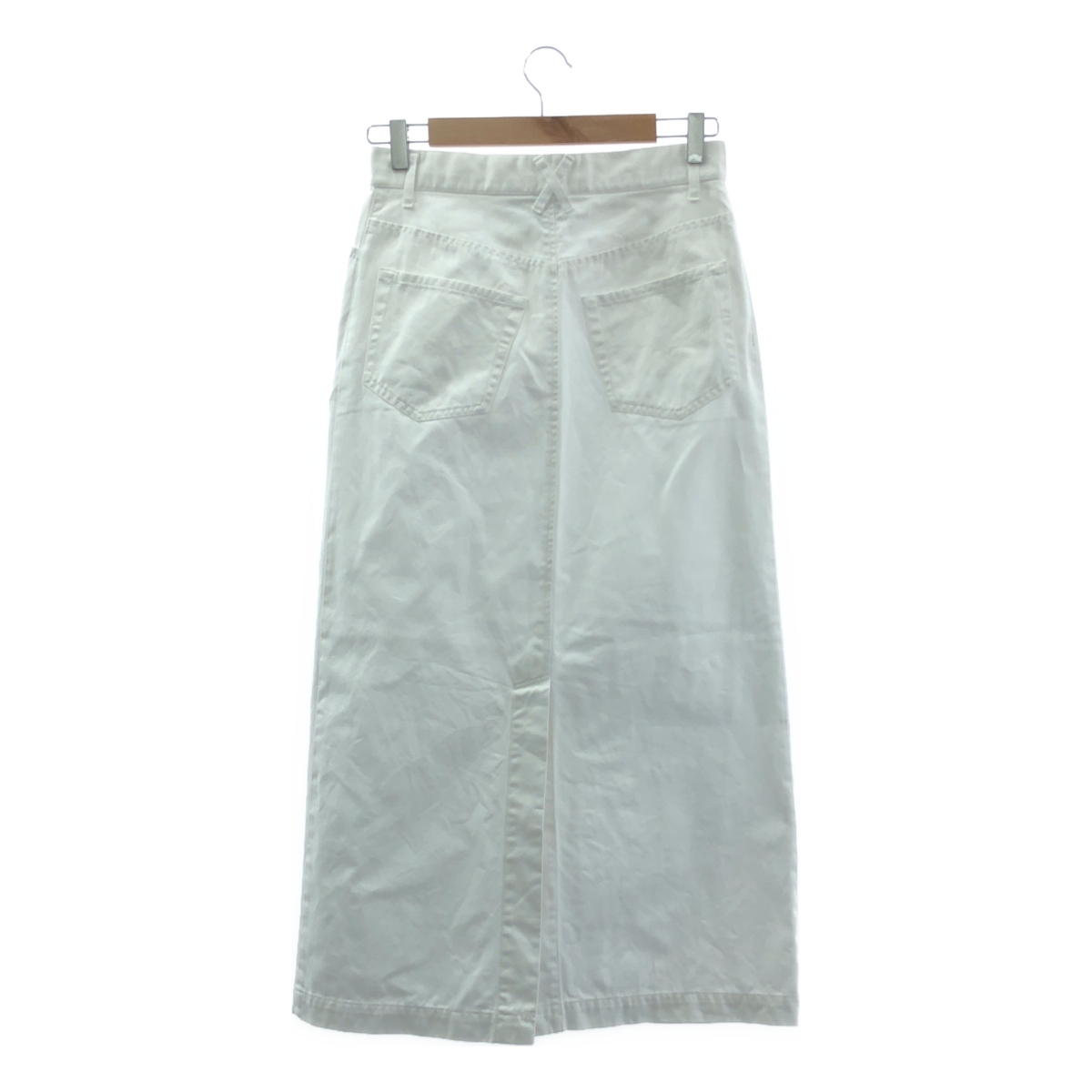 tricot COMME des GARCONS / トリココムデギャルソン コットン バックスリット ロングスカート