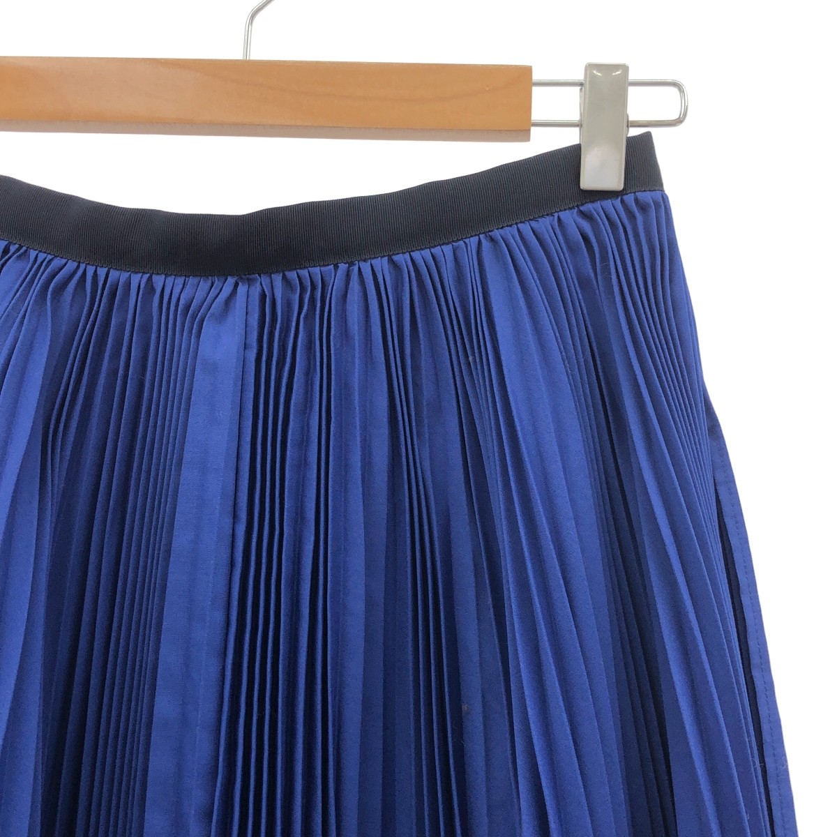 sacai luck / サカイラック コットン混 プリーツ フレアスカート